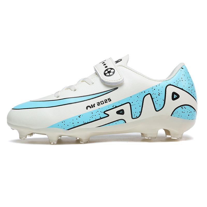 Children's football shoes Velcro Boys and girls long nails broken nails Primary and secondary school students game sports shoes