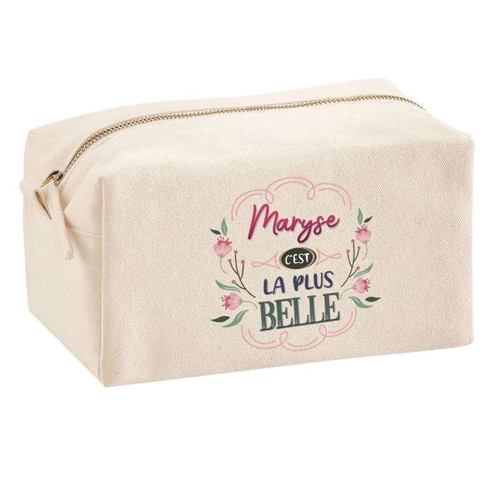 Trousse multifonction Maryse la plus belle Cadeau Anniversaire Noël Idée Personnalisé Original | Trousse Scolaire Fournitures Bureau