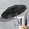 Fully Automatic Dual-Purpose Umbrella, Large Size, Thickened and Reinforced, Foldable Sunshade, Sun Protection, Uv Protection, Sun Umbrella for Men