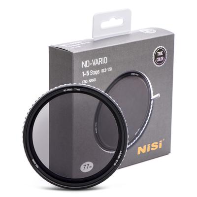 NiSi Переменный ND-фильтр TRUE COLOR VARIO 58 мм 1-5 стопов (ND2~32)