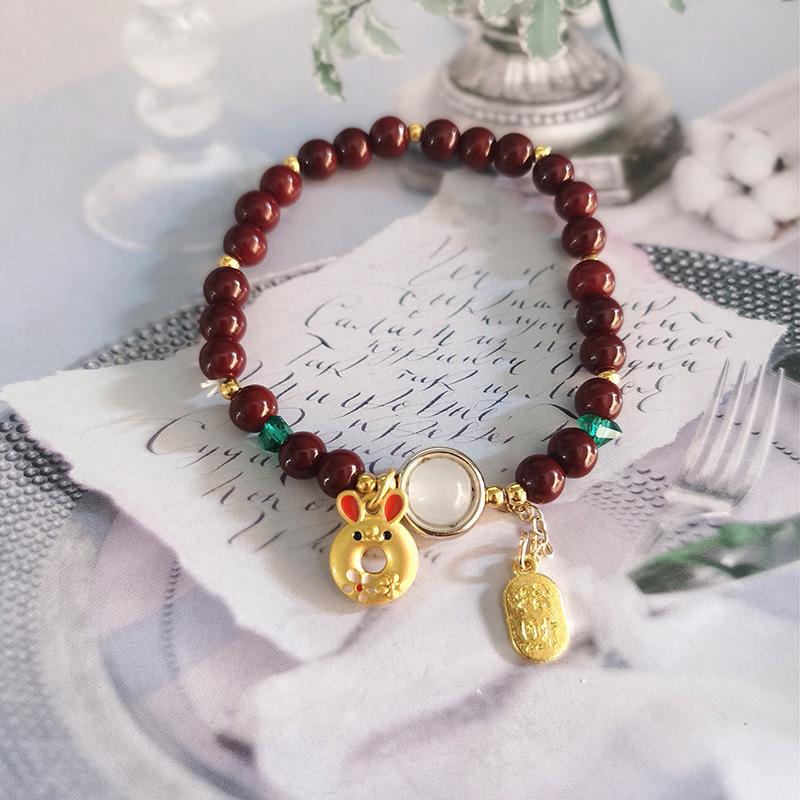 Браслет в китайском стиле с цветочным узором и бабочками - Элегантный сказочный дизайн, Идеальный подарок на день рождения для девушки