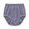 Женские трусы, хлопковые трусы, нижнее белье, дышащие удобные мягкие трусы с высокой талией больших размеров