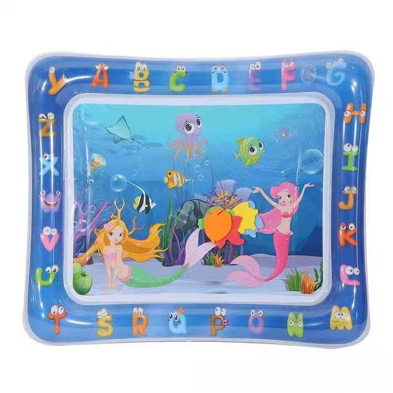Inflatable Baby Water Play Mat - Summer PVC Pad for Infants