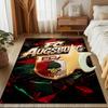 Augs-burg Crest Rug for Living Room, Game Rooms, Office, Bedroom, Office Floor Mat Playful Design, fan gifts Christmas decor