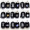 Custom Embroidered Ice Hockey Jersey Toronto Maple Leafs 100th Anniversary 34 Boston Bruins Pittsburgh Penguins 87 Adult Mens