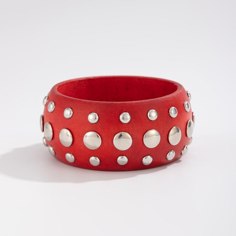Vintage Chunky Bangle Bohemian Irregular Geometric Bracelet Retro Hand Ring Summer Party Jewelry