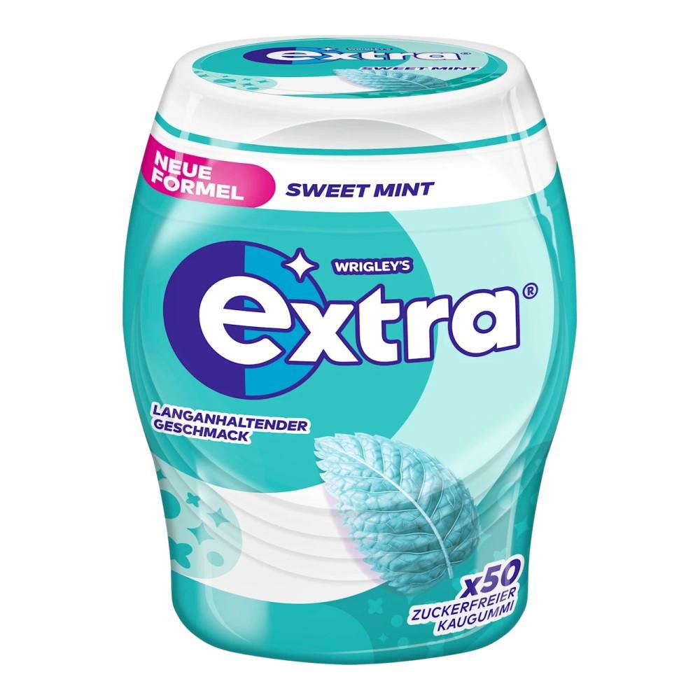 Жевательная резинка Wrigley Extra без сахара Сладкая мята 50 штук 70 г