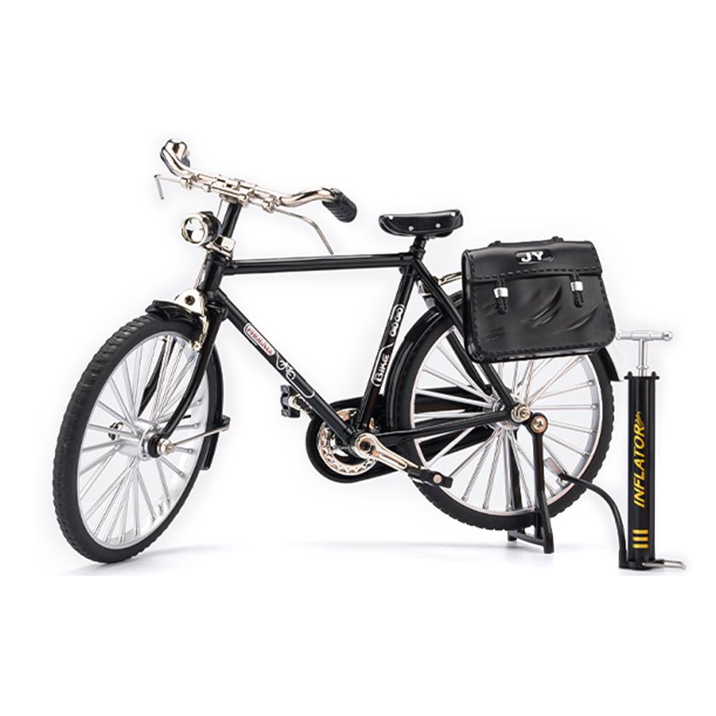 Наборы для самостоятельной сборки велосипедов, наборы для моделирования, 3D-модель из сплава, игрушечный велосипед с насосом, сборка, строительная игрушка, настольный велосипед, декор