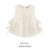 Kaslead New Women Clothes Western Style Versitile Fashion Bowknot Decoration Embroidery Top 7200221