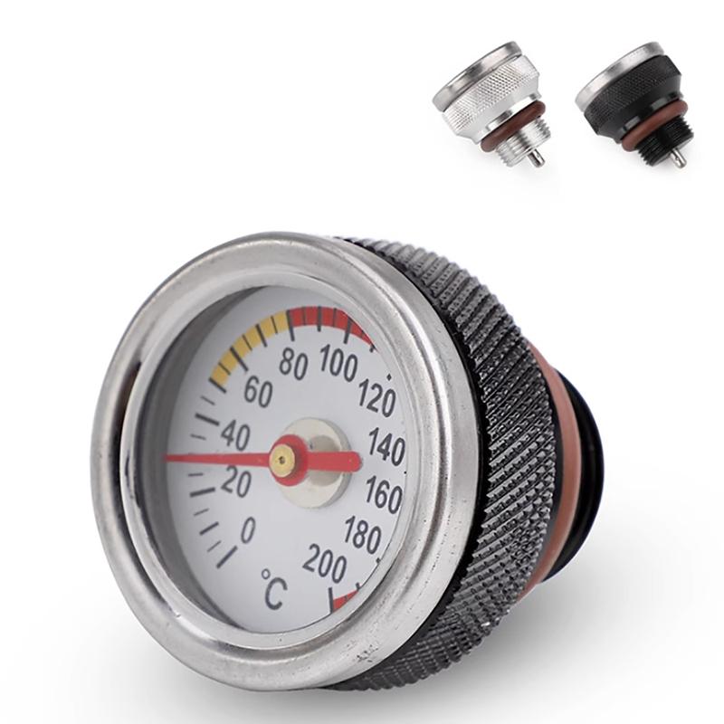 CQJB Motorcycle Modified M20x1.5 Oil Temperature Gauge