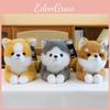Плюшевая игрушка собака корги с наполнителем из короткого плюша для домашнего декора Подарок для любителей собак