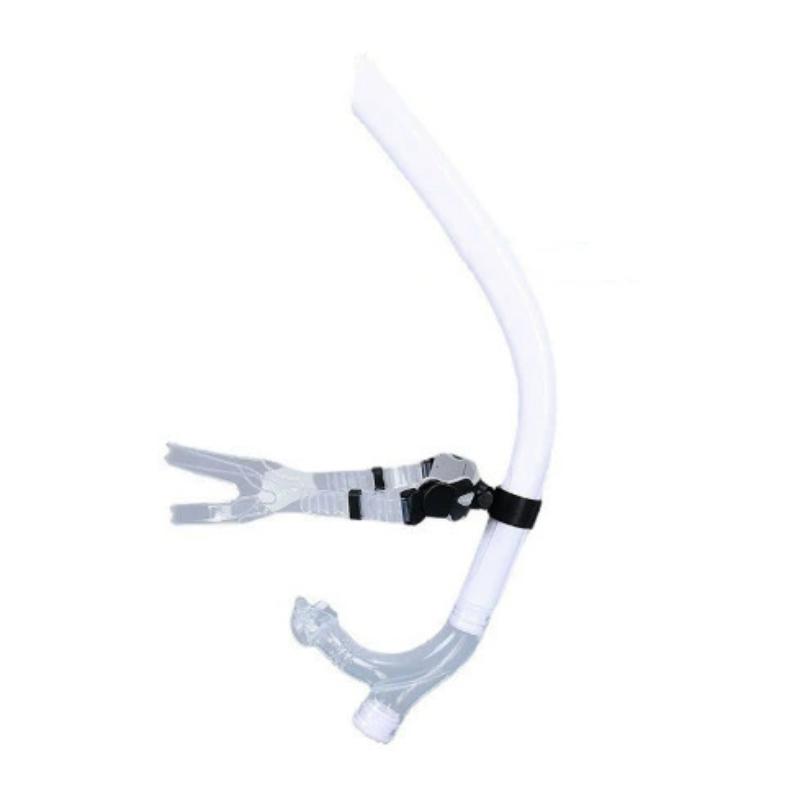 Long Distance Swim Training Front Mounted Snorkel Durable Diving Breathing Tube for Adult Water Activity