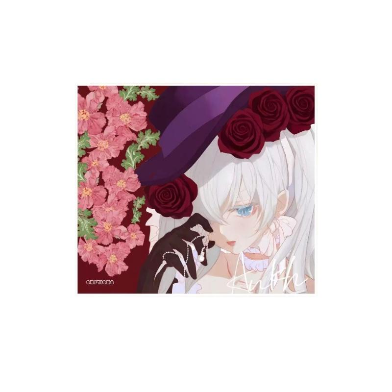 Anka Glass Gaming Mouse Pad Coated Micro Etching Anime Smooth Surface Custom Gamer Large Desk Mat PC FPS Gaming Accessories Gift