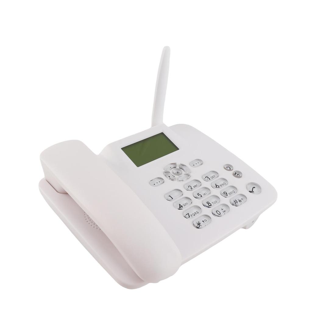 Стационарный беспроводной телефон 2G Настольный телефон Поддержка SIM-карты GSM 850 900 1800 1900 МГц Беспроводной телефон с антенной Радио