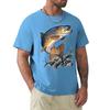 Brown Trout Fishing T-Shirt Cool Casual Pride T Shirt Men Unisex New Fashion Tshirt Men Cotton Tees Streetwear
