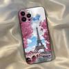 Франция Париж Эйфелева башня Чехол для телефона для Iphone 16 15 14 13 12 11 Pro Max Xr X Xs Mini 8 Plus SE 2022 Черный Мягкий Силиконовый Чехол