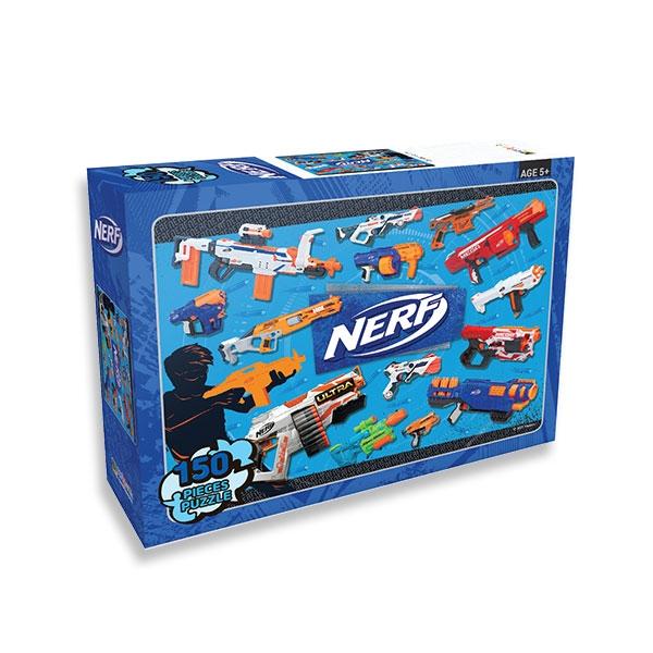 Пазл Nerf blaster, 150шт, Пазлы Nerf, детские развивающие игрушки, популярные корейские пазлы