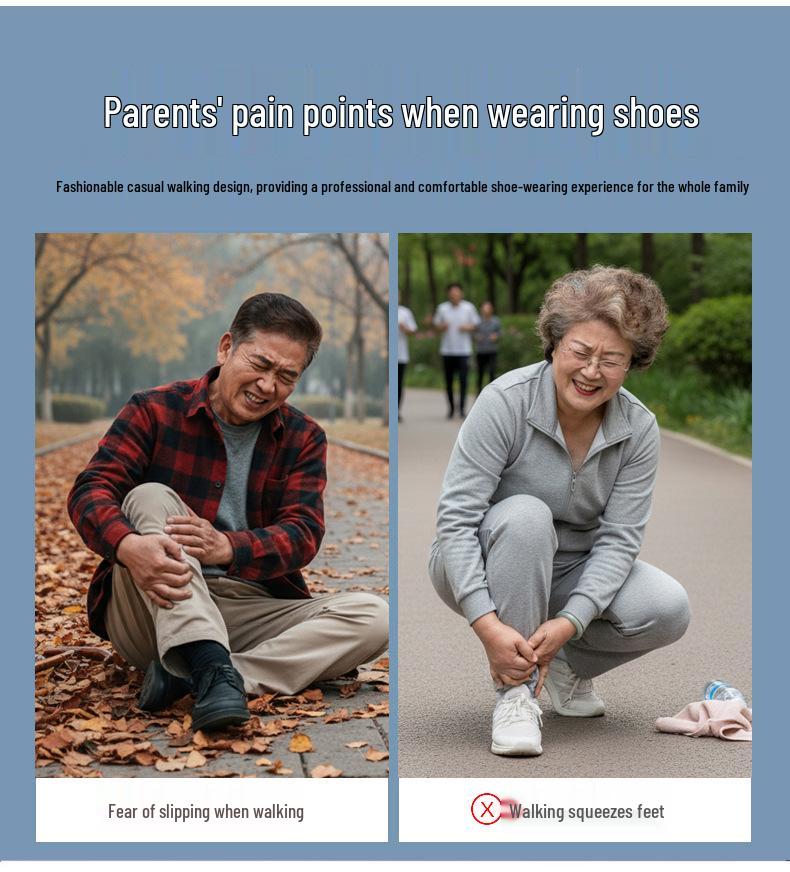 Comfortable Lightweight Walking Shoes for Wide Feet - Women’s, Men's, and Elderly