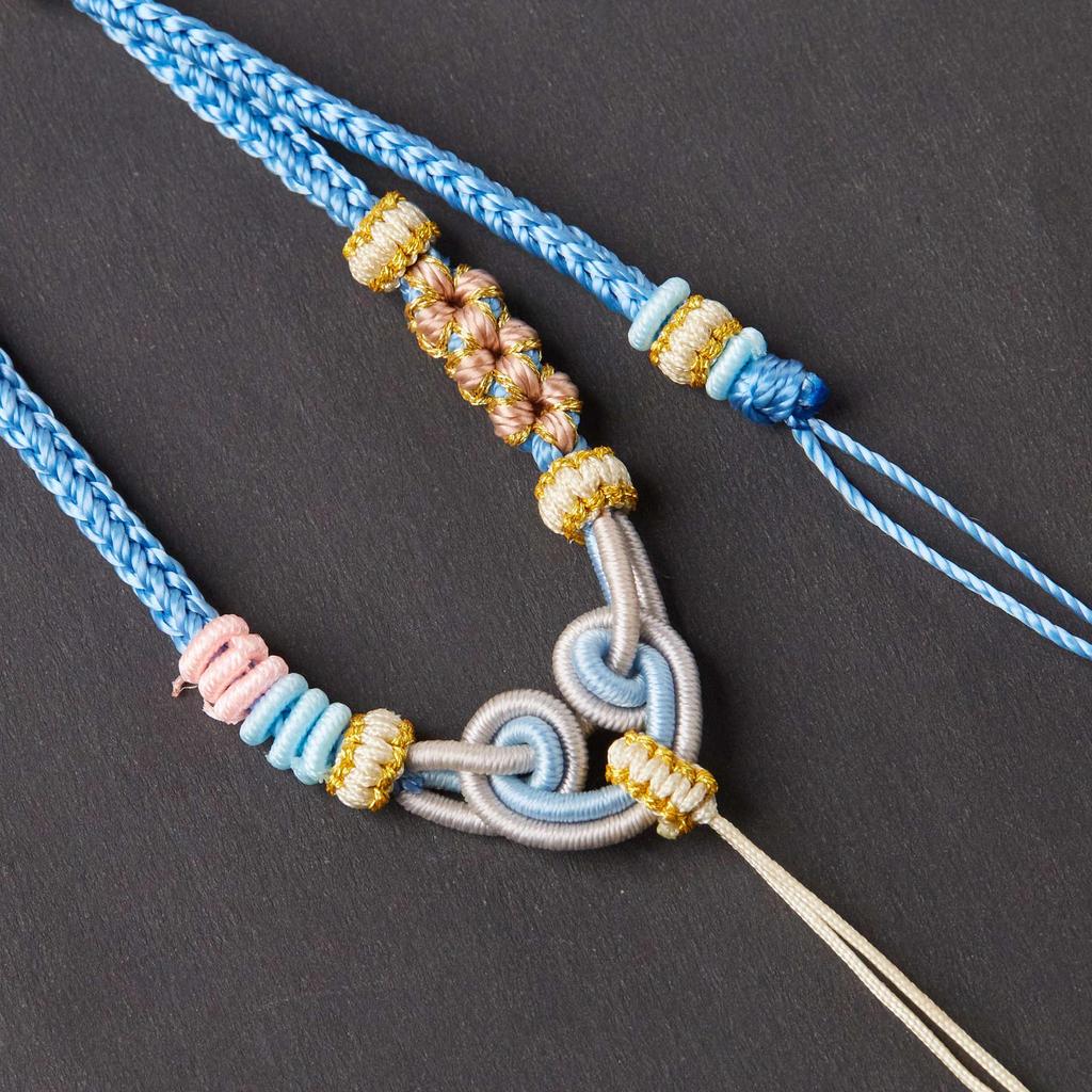 Кулон-компас Восемь сокровищ Укуна с узлами Жуи и Мандалы