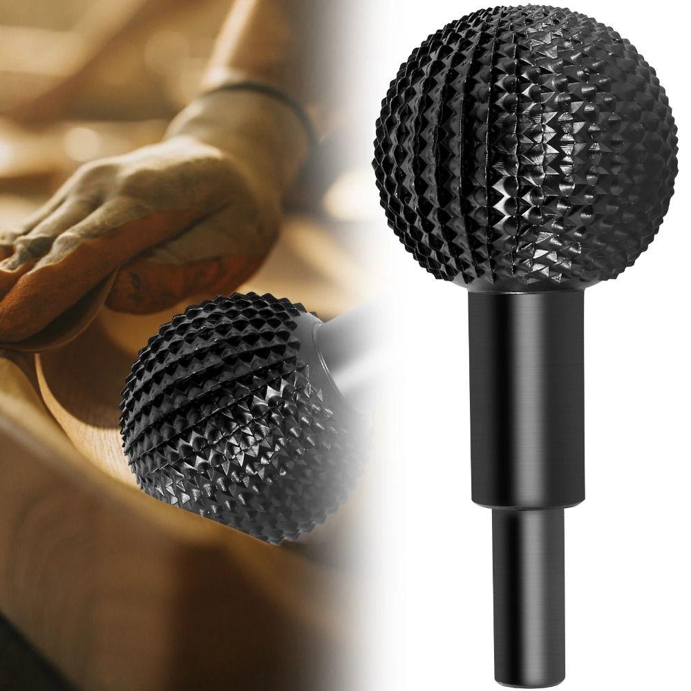 Резьбовая шарообразная стамеска шлифовальная головка сфера роторная борфреза полировка круглый сверлильный наконечник деревообработка