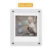 [Film Lab] Transparent Magnetic Photo Frame Fridge Magnet for Instax Mini SQ Wide Polaroid Photo CAC73