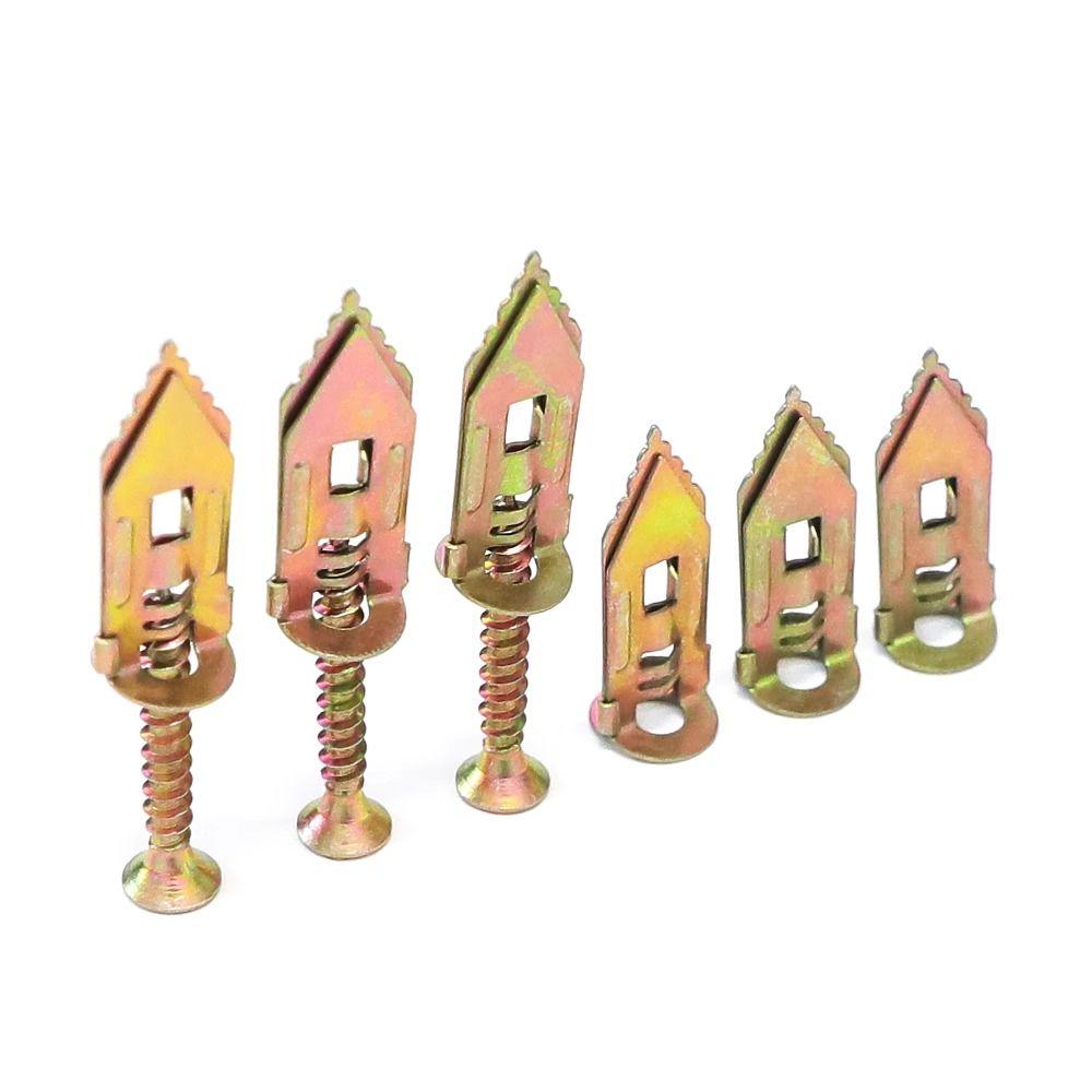 Hollow Wall Plug Nail-in Hammer Driver Screw Galvanized Rust-proof Fixing Expansion Screw Bolt Hardness Self Drilling