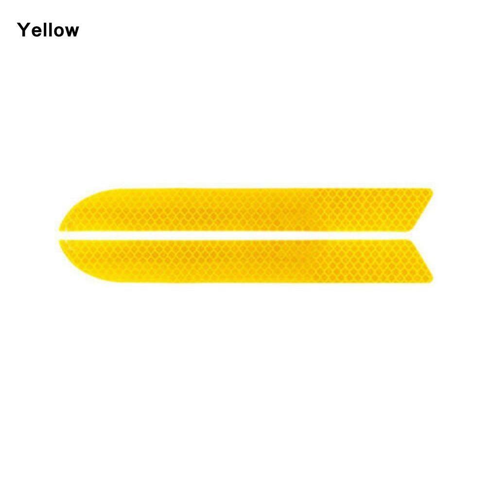 Безопасность автомобиля Наклейки на задний бампер Светоотражающая лента Светоотражающие полосы для автомобиля Предупреждающий знак