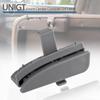 Front Center Console Lid Latch Compatible With 2005-2012 Toyota Tacoma Interior Armrest Console Latch Replacement #58910AD030B0 – Gray 41042