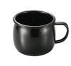 (CAPTAIN STAG) BBQ Cup Enamel Mug Cup 400ml Black CS Black Label UH-519