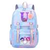 Kpop Demonunter Kids Backpack College Wind Large Capacity Student School Bag