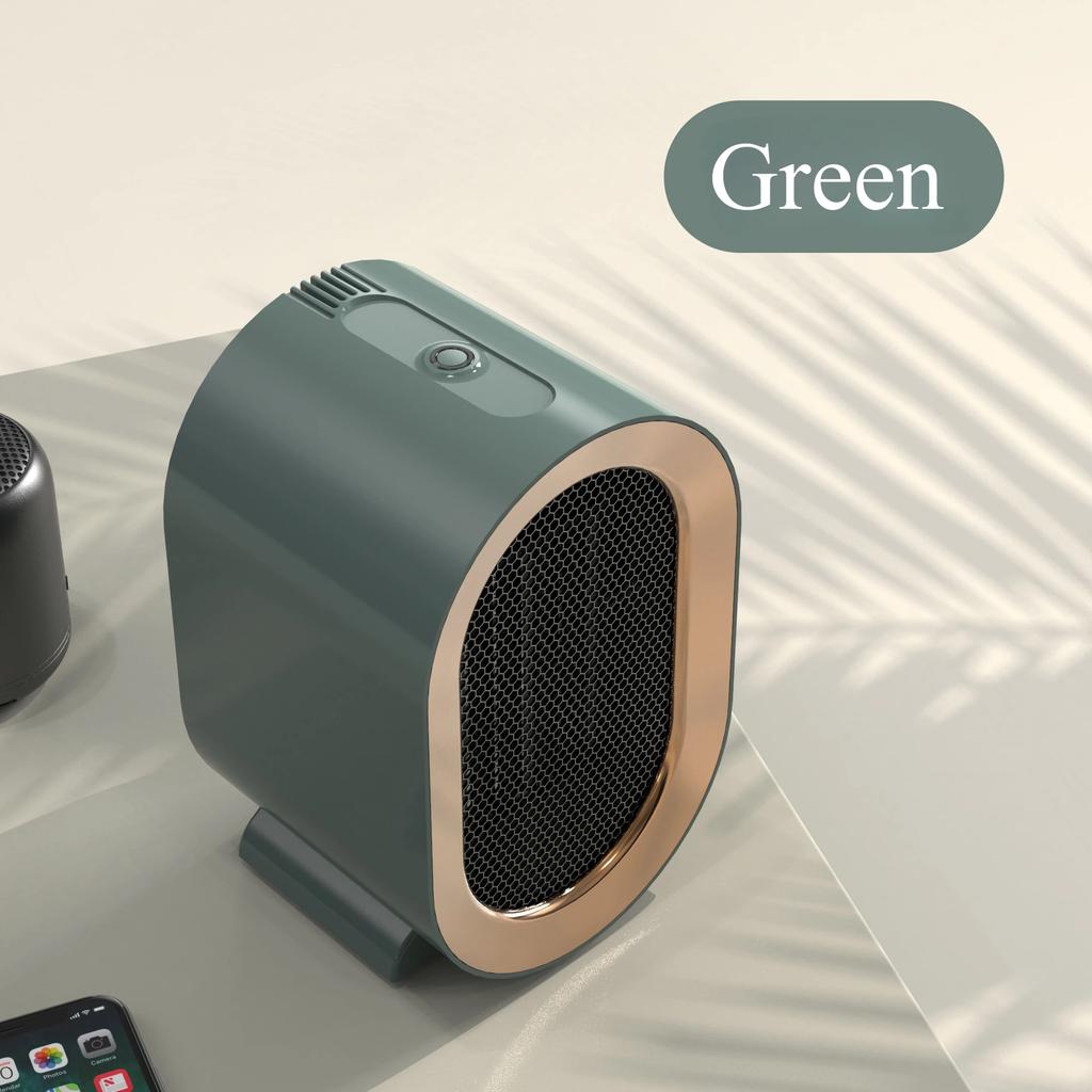 Настольный электрический обогреватель 1200 Вт, зимний мини-портативный вентилятор, домашний офис, PTC, керамический нагреватель, теплый воздуходувка, теплее, машина