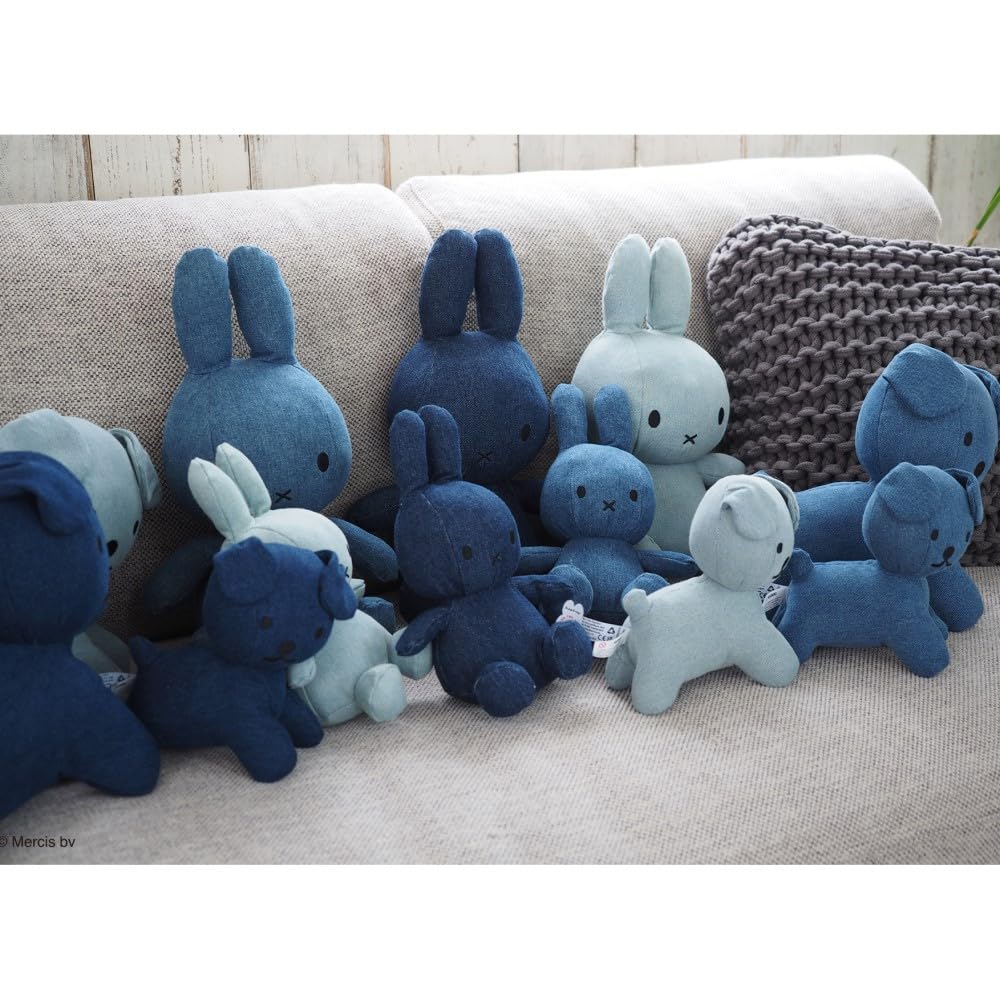 Мягкая игрушка Bon Ton Toys Miffy Denim Raw в подарок, 23 см,