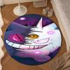 Gen-gar Neon Adventure Round Rug for Livingroom,Bedroom, Palyroom, Chair Rug, Area rug, Circle Carpet, Large Size Fan Christmas gift