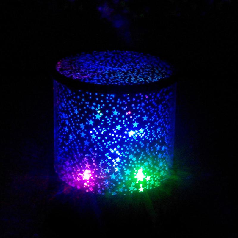 Романтический светодиодный проектор Cosmos Star Master Sky Starry Night, лампа для кровати, подарок