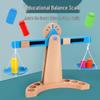 Wooden Balance Scale Toy for Kindergarten - Educational & Interactive Logic Training for Children