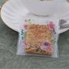 Wedding Flower Baking Thank you Biscuit Packaging Bag Candy Pockets Wrapping Supplies Cookie Bags