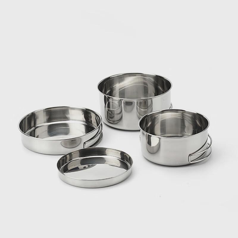 Miss Yizi Portable Outdoor Stainless Steel Cookware Set