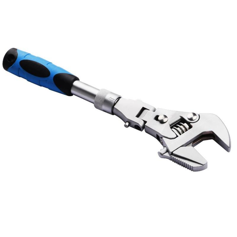 Новый 5 в 1 Динамометрический ключ Трещотка 180 градусов Регулируемый ключ-трещотка Новый Набор ключей Ручной инструмент