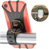 Bike Phone Holder, Universal [Detachable 360° Rotating Smartphone] Phone Holder for 4.0-6.5 Inch Smartphones