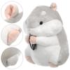 LIFKOME Hamster Plush Toy, Fluffy, Cute Animal Toy, Character Body Pillow, Fluffy Toy, Decorative Toy, Sewn Wrap, Figurine, 23cm