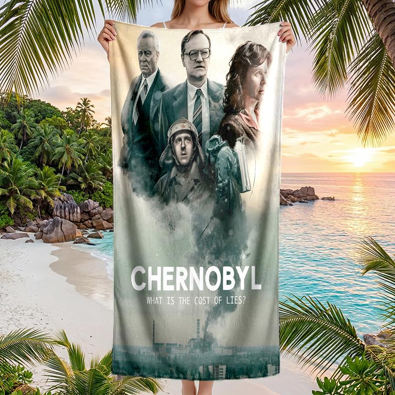 Chernobyl Fashion Beach Towel: Ideal for Summer Adventures Soft, absorbent and quick drying suitable for swimming and bathing
