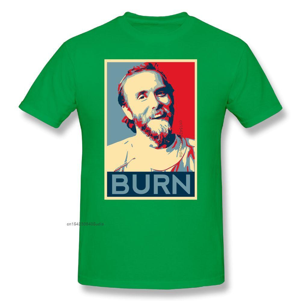 Футболка Burzum Varg Vikernes - Burn Harajuku Футболки Повседневные футболки Графические летние мужские футболки с коротким рукавом Хлопковая футболка