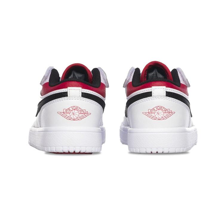 Jordan 1 Low ALT White Gym Red Black PS BQ6066-118