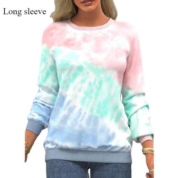 Women's Fashion Comfortable Loose Hoodie Casual Long Sleeve Pullover Round Neck Top Simple Design Spring Autumn New Sense