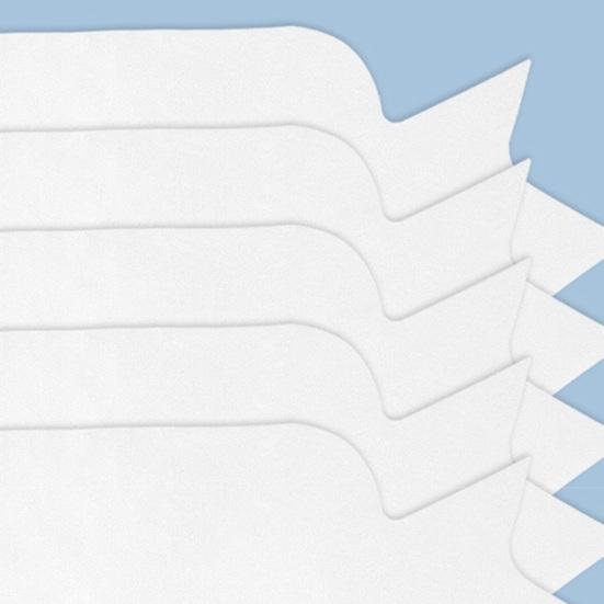 10 шт. Полотенце для впитывания пота в форме короны Одноразовое Нетканое Дышащее Портативное для Малышей Мальчиков Девочек Впитывающая Накладка для Вытирания Спины