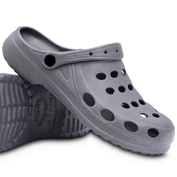 Crocs Men's Foam Agenda Flip-Flops Dark Gray 43