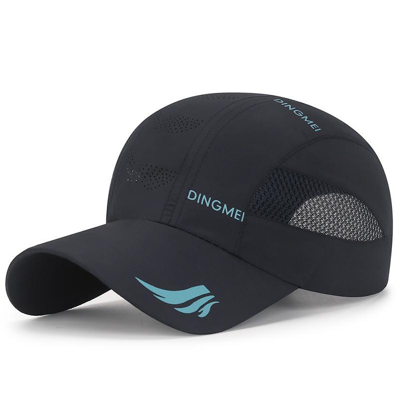 Letter Dingmei Baseball Hat Breathable Sun Resistant Quick Drying Cap Duckbill