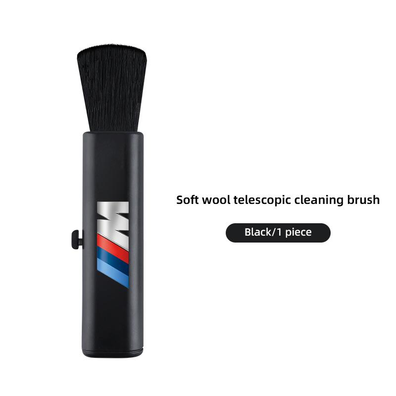 BBIL9 Car Interior Cleaning Soft Brush Tool Dust Remover Sticker For BMW G80 G06 G07 G42 G14 G15 G16 F82 X1 X3 M1 M2 M3 M4 M5 M6 M7