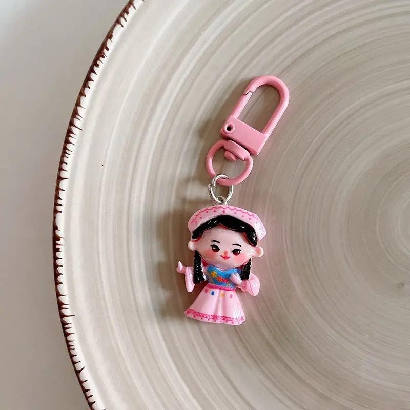 Милые этнические стильные подвески для девочек из смолы брелок подвески трендовый брелок для сумки подвески аксессуары