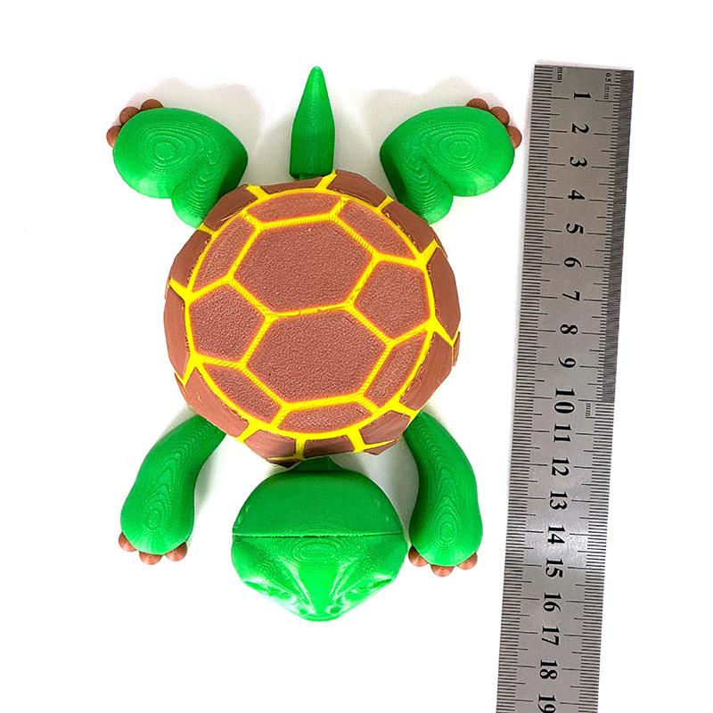 3D-печать Подставки для черепах Креативные необычные игрушки Черепашка Подставка Декоративные украшения Когда вы ставите стакан на его спину полностью